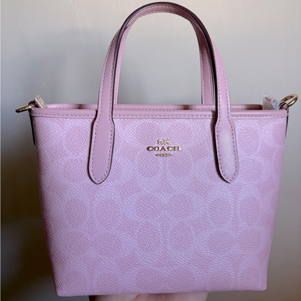 Coach Pink Tote Bag